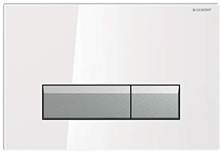 Geberit Copertina Sigma 40 con spazio di spurgo bianco