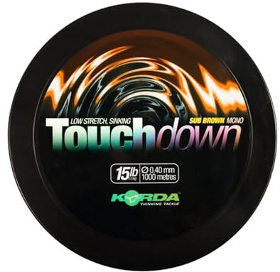 Korda Touchdown Angelschnur, Karpfenschnur, Braun, 0,30 mm, 1000 m