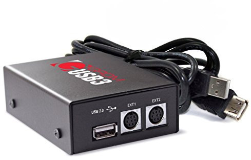 GROM Audio USB3 (BMWTU3) USB–Integration/ Adapter (AUX-IN, Bluetooth optional) geeignet für Android, iPhone, kompatibel mit BMW mit vorhandenem Wechslerkabel