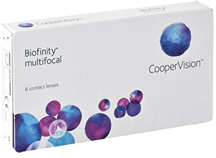 Biofinity Multifocal - D-Profil Monatslinsen weich, 6 Stück / BC 8.60 mm / DIA 14.00 / ADD MED 2 / -3.50 Dioptrien