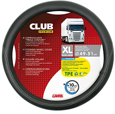 LAMPA 98848 Lenkradbezug Lenkradhülle 49-51cm TPE (thermoplastischer Elastomer)