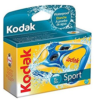 1x Kodak - Macchina fotografica per sport e acqua, 1 CT