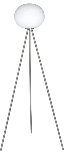 NEG FondoPalloni Stehleuchte, 31,0cm Kugel-Durchmesser | Opalglas, Edelstahl
