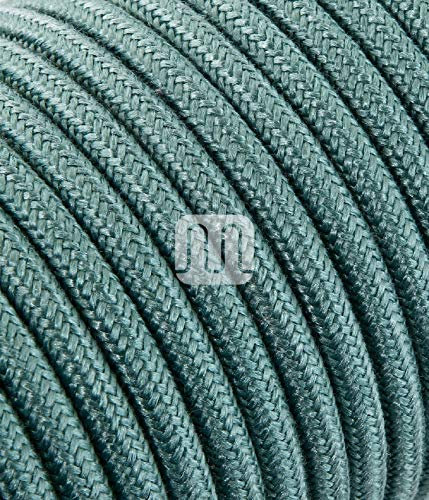 Merlotti Câble électrique Rond H03VV-F 2 x 0,75, Vert, 20371