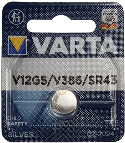 Varta Hörapparatbatteri V 12 GS/386 (1-pack)