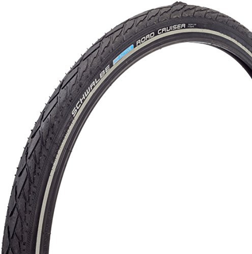 Schwalbe 705005 - Cubierta neumatico Road Cruiser 22x1 1/2 hs377 k-Guard twinskin sbc rigida Negro