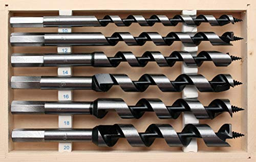 BGS 2894 | Schlangenbohrer-Satz | 200 mm | 6-tlg.