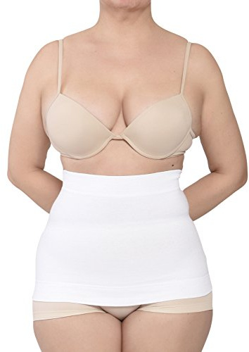 Gaine chauffante en coton extensible 6°(extralarge 52/54) BIANCO