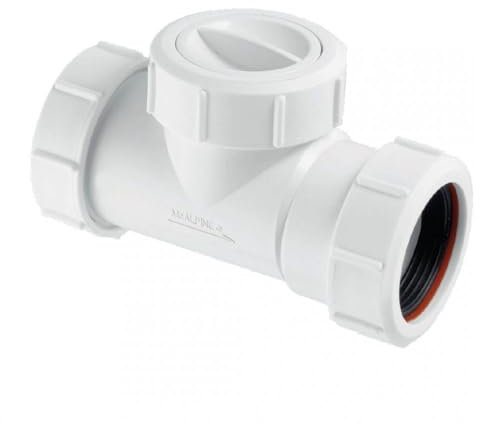 McAlpine T28M-NRV Multifit Clapet anti-retour Blanc