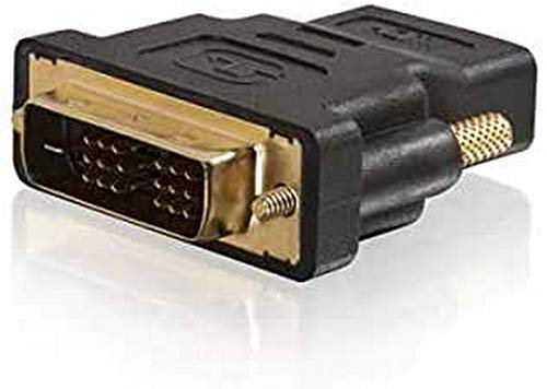 C2G Velocity Inline Adapter - Video adapter - HDMI/DVI - DVI-D (M) - 19 pin HDMI (F) - black - 80347
