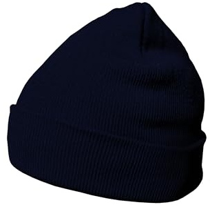 DonDon vintermössa mössa varm klassisk design modern och mjuk mörkblå