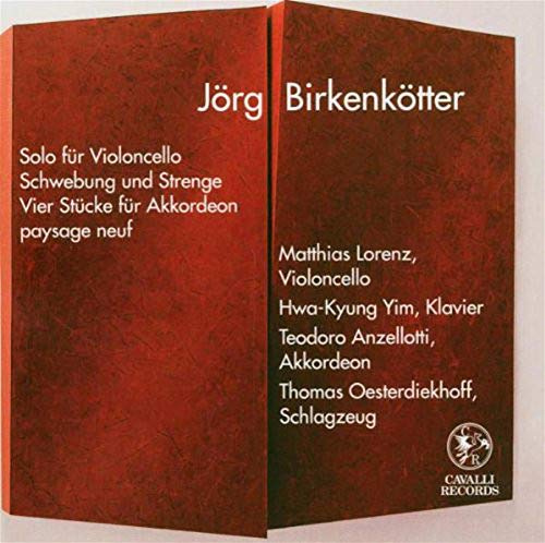 Solo / Schwebung und Strenge / 4 Stücke für Akkordeon