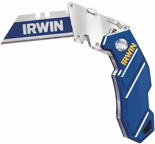 IRWIN Utility Knife, Folding (2089100), Blue