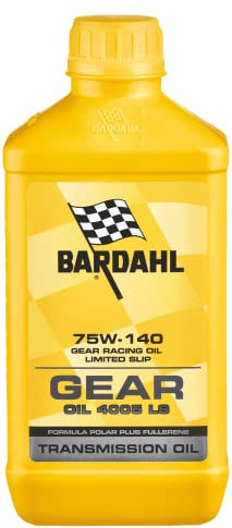 Bardahl - Gear Oil 75W140, Lubrificante per Trasmissioni e Differenziali, Olio Trasmissione per Auto Stradali e Fuoristrada, 1 Litro