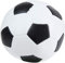 Lena 62177EC Soft-Fußball schwarz/weiß 13 cm - Softball Fußball aus Schaumstoff für langen Ballspielspaß, Kinder Schaumstoffball indoor & outdoor