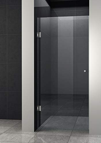 home-systeme 8 mm Nischentür TIPICO 100 x 190 cm/Nische Duschtür Duschkabine Dusche Duschwand