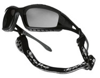 Bollé Tracpsf tracker Lunettes Cadre en nylon Noir, fumée, anti-rayures et antibuée