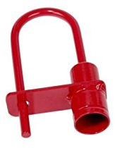 Cadenas POMPIER T14 Couillet Rouge LOCK Cadenas Serrure