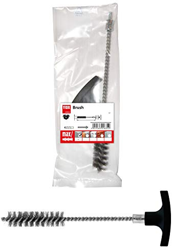 TOX Reinigungsbürste Brush M12, Bohrlochbürste für sichere Befestigungen mit optimalen Haltewerten in Beton, Voll- und Lochstein ohne Bohrstaub, ergonomischer Griff, 1 Stück im Beutel, 084600891