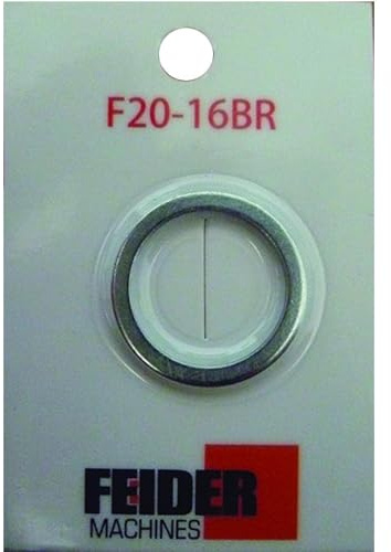 FEIDER - Bague de Réduction pour Scies Circulaires avec Axe de Ø16mm pour Disque Alésage Ø20mm - Convient pour Adapter des Disques Multi-Matériaux - F20-16BR