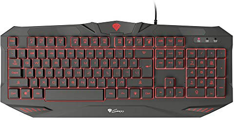 NATEC Keyboard Genesis RX39 Gaming Backlight Black USB