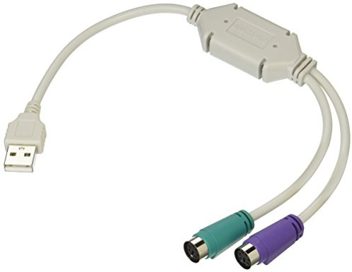 Adaptador de ratón USB japonés Teclado/inglés para USB-PS2 Experto de conversión y PS/2 conexión del Teclado (Japan)