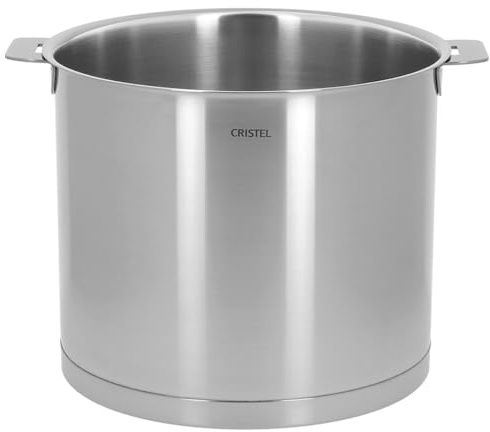 Cristel - M24QL - Marmite INOX 24cm - sans poignée Amovible - Collection Strate
