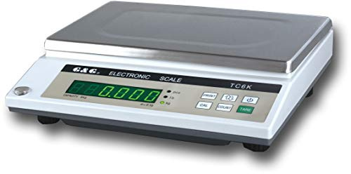 G&G TC Serie, 30kg/5g,Präzisionswaage, Tischwaage Digitalwaage 34x22 cm Wägefläche
