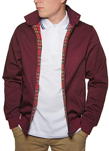 merc Harrington, jacka för män, Vinröd, M