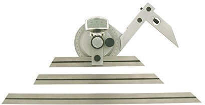 Universal goniometro Set di misurazione 360 gradi Schiene lunghezza 150 – 300 mm