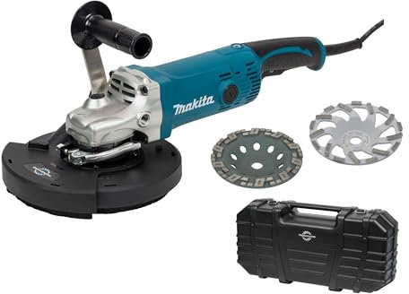 Makita Sanierungsfräse/Renovierungsfräse/Estrichfräse/Winkelschleifer Set 180mm