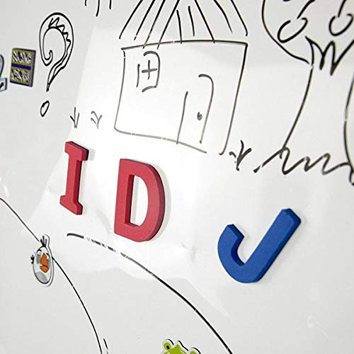Whiteboardfolie Eisenfolie Ferrofolie beschreibbar/abwischbar, in weiß 0,6mm x 50cm x 100cm - Flexibler Haftgrund für Magnete mit Whiteboard-Eigenschaften