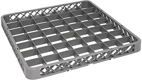 Vogue Glass Rack Extenders 49 Compartments for Glasswashers - Glass Holder, Ideal for Restaurants, Pubs, Bars F619 | Snaps securely onto compatible glass racks in seconds to protect taller stemware and prevent breakages.