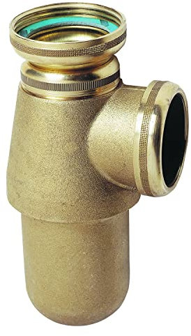 Wirquin SL501C - Sifone per lavello regolabile in ottone