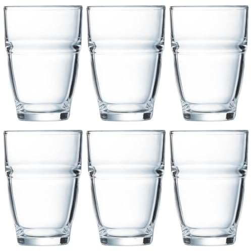 Arcoroc ARC 50830 Forum Lot de 6 verres à eau, jus de fruit Transparent 265 ml