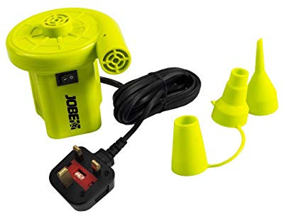 Jobe Funtube Zubehör Luftpumpe mit UK Plug 230V, Mehrfarbig, One Size, 410019002-PCS.