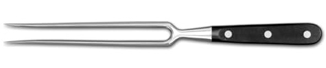 Ambrogio Sanelli, Maitre Forchettone Forgiato per la Carne con Lama in Acciaio Inox all'Azoto 33 cm e Manico Ergonomico, Forchettone da Cucina Professionale, Made in Italy