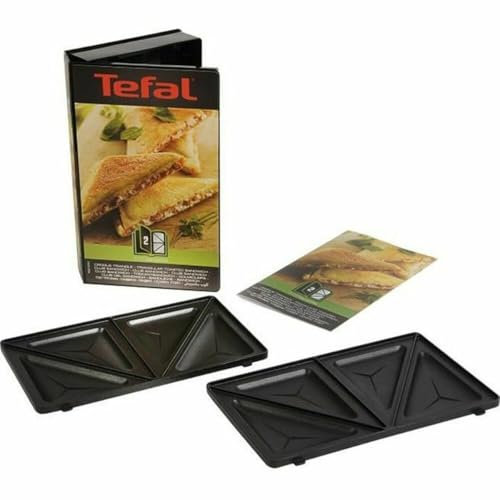Tefal XA800212 - Planchas para sandwichera, negro