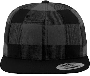 Flexfit Unisex checked flanell snapback keps