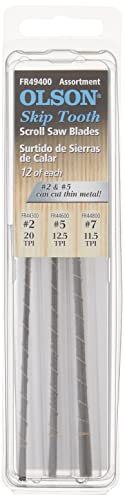 Olson SA4940 24-Skip tooth scroll blades