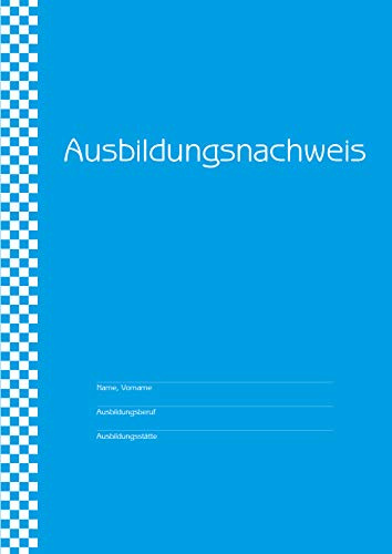 Ausbildungsnachweis/Berichtsheft Gastronomie oder andere Berufe mit einer 7-Tage Woche: tägliche oder wöchentliche Eintragungen, pro Woche 1 Seite