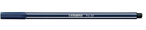 Premium-Filzstift - STABILO Pen 68 - Einzelstift - paynesgrau