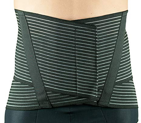MANIFATTURA BERNINA Sana 5177 (Taglia 5) - Corsetto Ortopedico con Stecche e Tessuto areato Altezza 26 cm