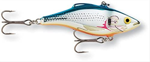 Rapala Rattlin 05 Fishing Lures (Silver Blue, Size- 2)