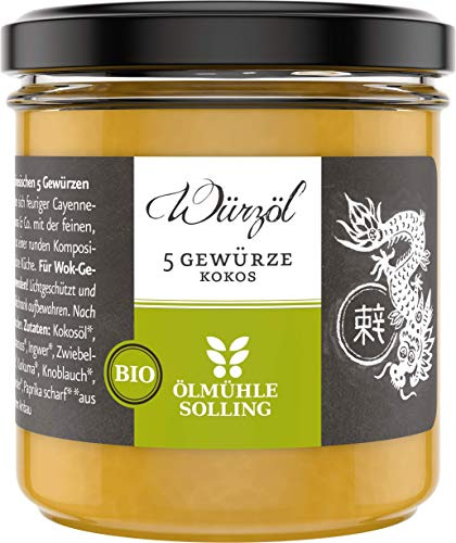 Kokos Würzöl 5 Chinesische, Ölmühle Solling, 100ml