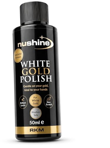 Nushine blanco oro polaco 1.7 oz – respetuosa con el medio ambiente formulación
