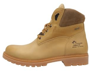 Panama Jack Amur Gtx Herren Kalt gefüttert Biker Boots Kurzschaft Stiefel & Stiefeletten, Gelb (Vintage), 41 EU