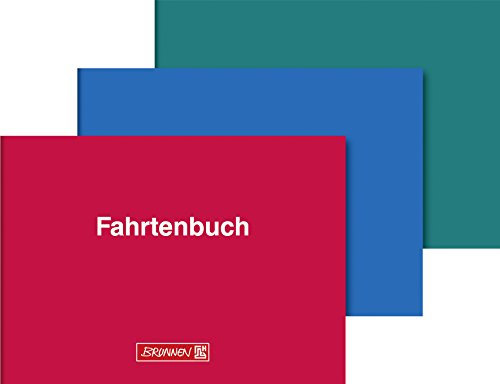Fahrtenbuch f. Kfz, A6 quer, 40 Bl., Karton-Einband
