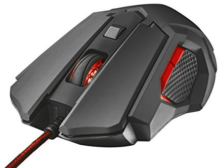 Trust GXT 148 Mouse Ottico da Gioco con 8 Pulsanti Programmabili