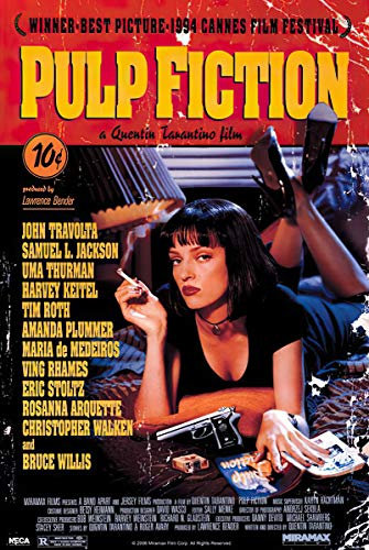 Pulp Fiction - Cover - Maxi Poster - 61cm x 91.5cm, Living Room